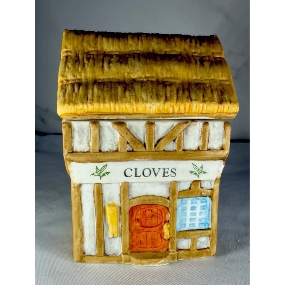 Vtg Spice Jar CLOVES Country Kitchen Collection 1994 NIB House Cottage Core - Picture 1 of 6